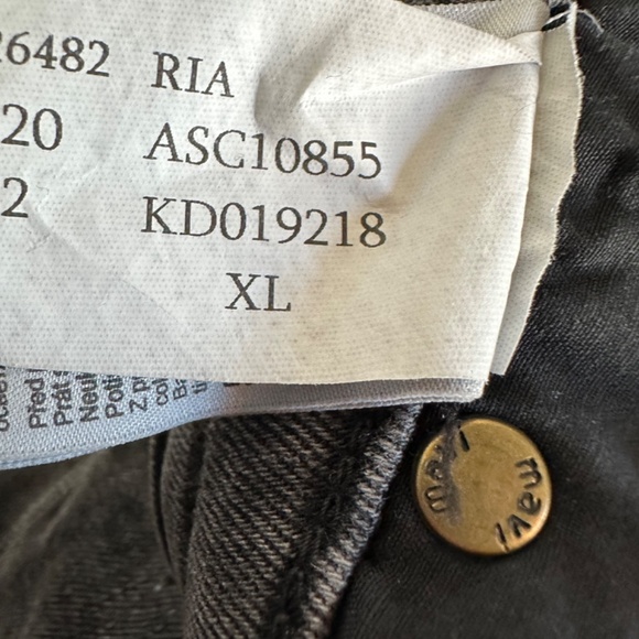 MAVI Black Denim Mini Skirt Size XL - Picture 4 of 4
